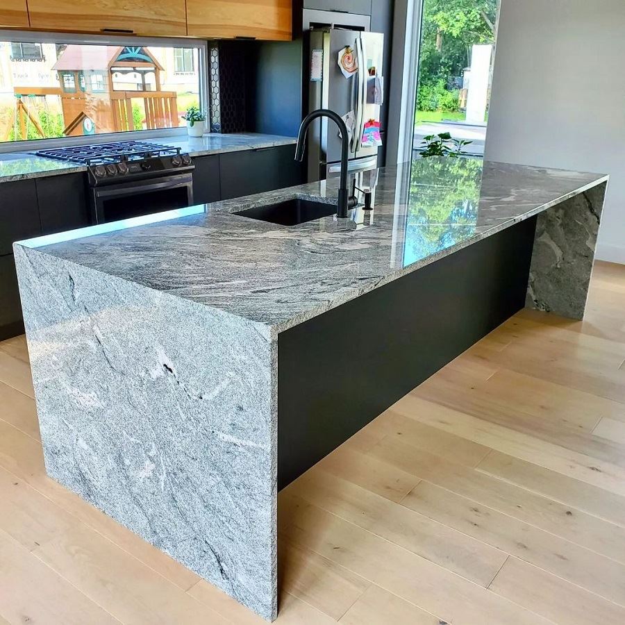 Viscount white granite Countertop