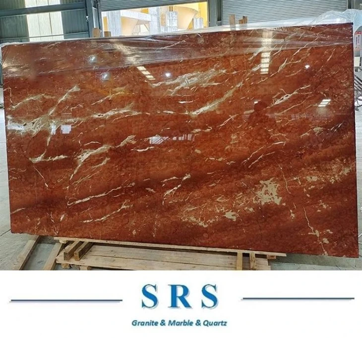 Rojo Alicante marmorplatta