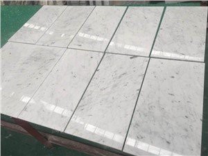 Vit Marmor Golv Kakel