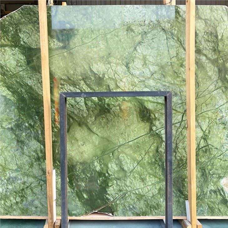 Ming green marble slab supplier
