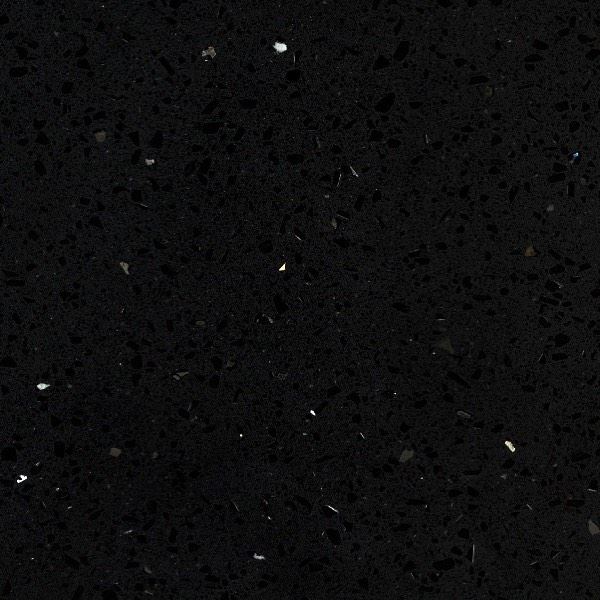 Svart Galaxy Quartz