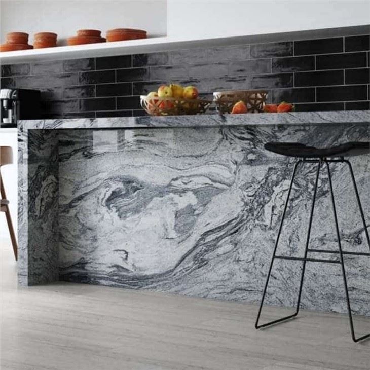 Viscount White Granite Bar top