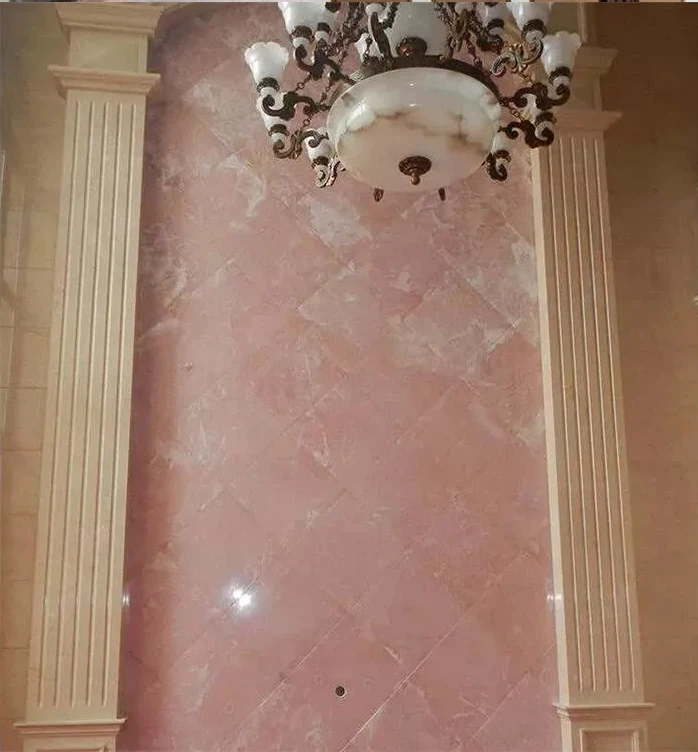 Pink Onyx Purple Jade Onyx Marble For Decoration Wall And Floor