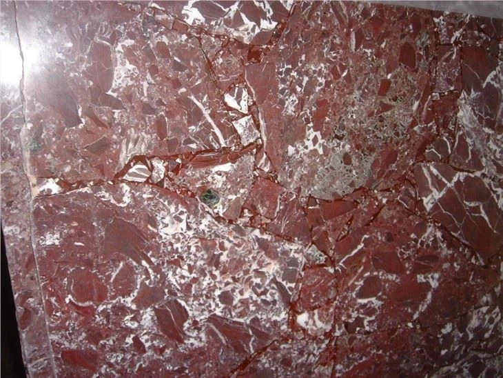 Rosso Levanto Red Marble Slabs For Coffee Table Bathroom Tiles